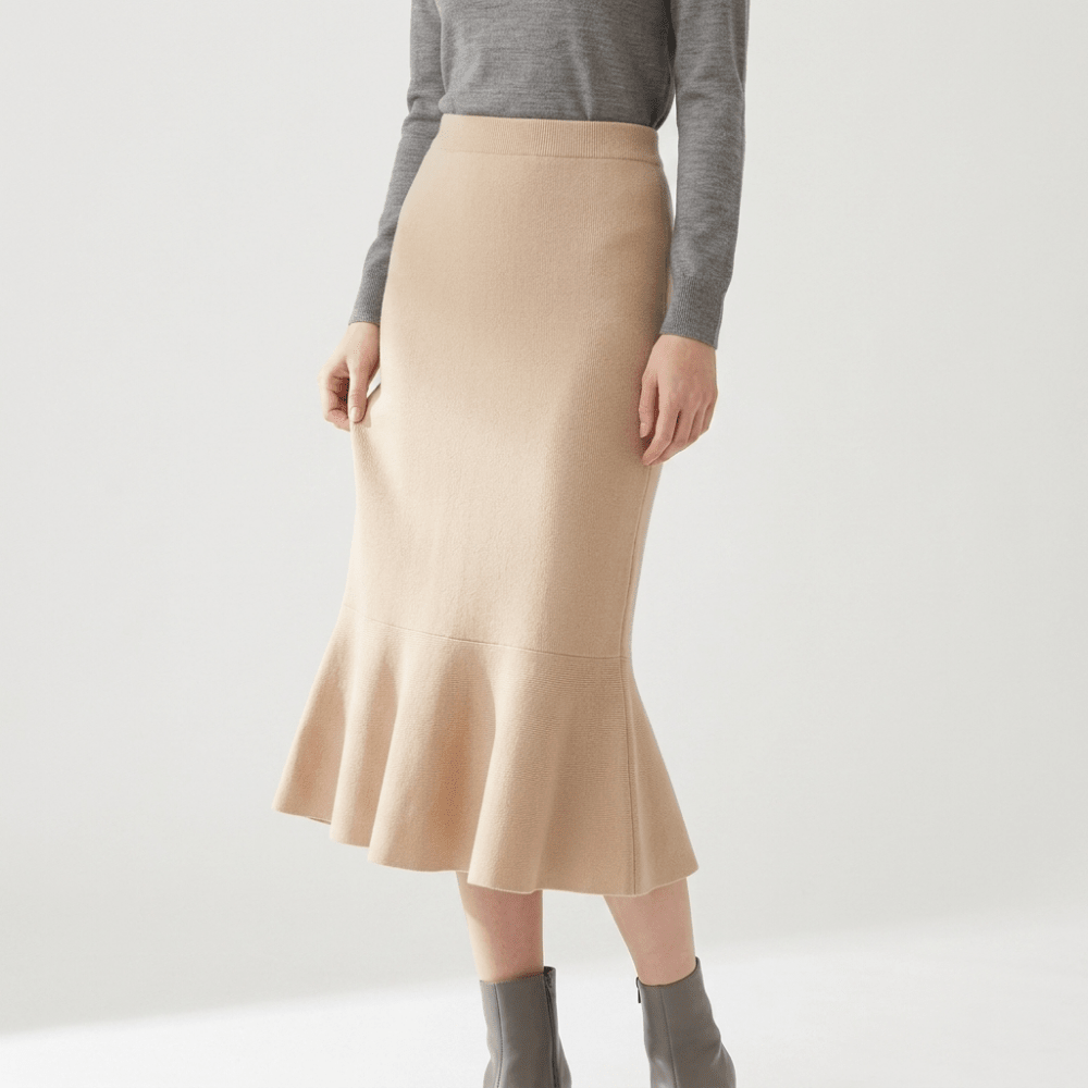 Briarcurve – Cashmere Wool Skirt - Hilltop Nord