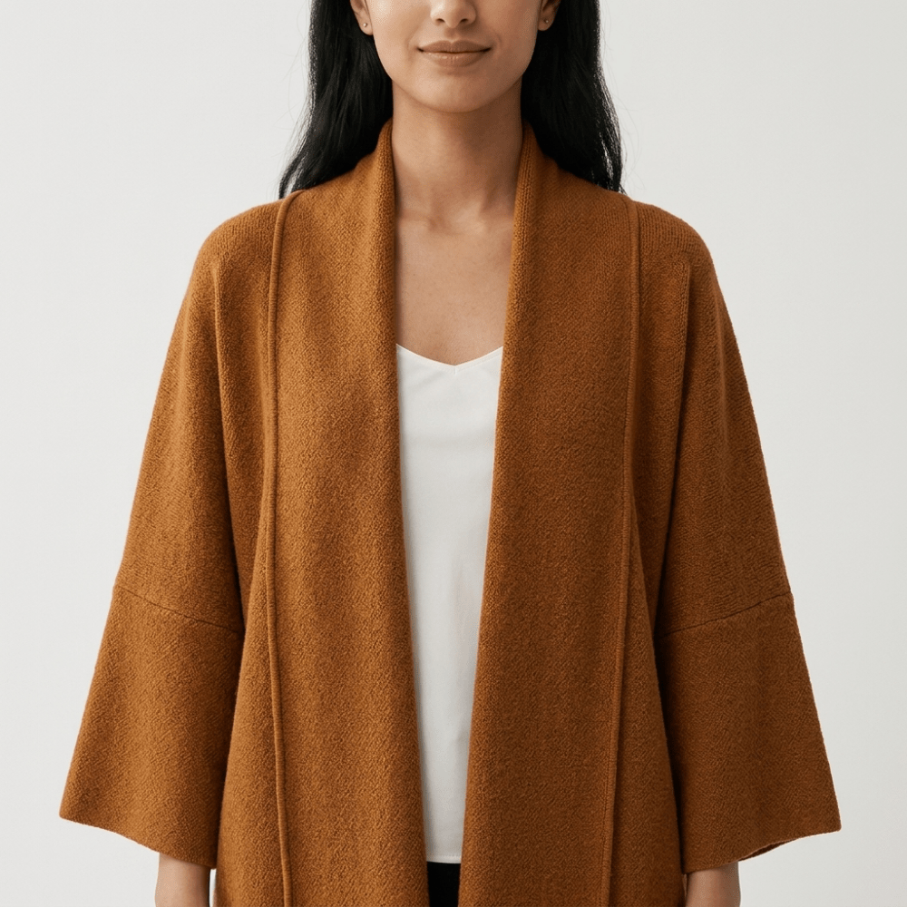 Valeharbor – Cashmere Wool Shawl Coat - Hilltop Nord