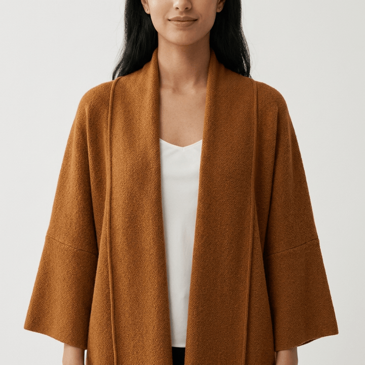 Valeharbor – Cashmere Wool Shawl Coat - Hilltop Nord
