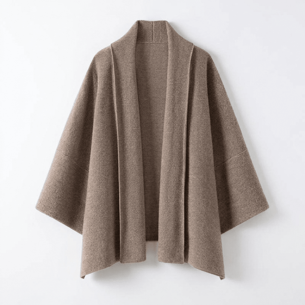 Valeharbor – Cashmere Wool Shawl Coat - Hilltop Nord