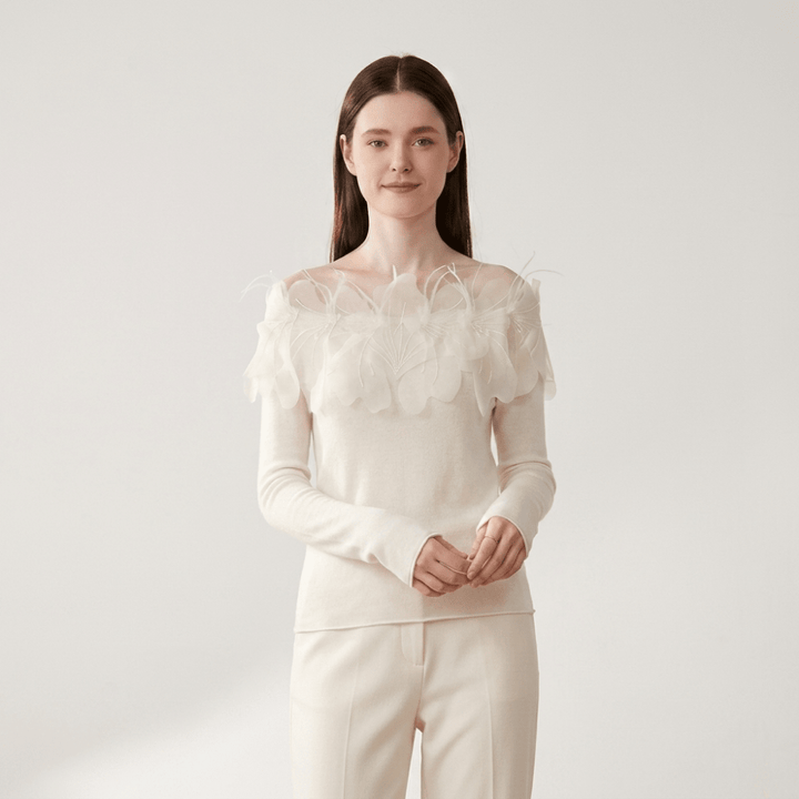Shadowbloom – Cashmere Wool Sweater - Hilltop Nord