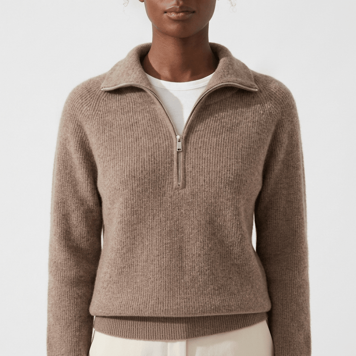 Windrift – Wool Half-Zip Sweater - Hilltop Nord