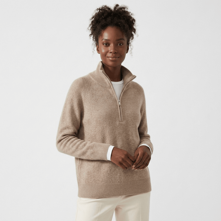Windrift – Wool Half-Zip Sweater - Hilltop Nord