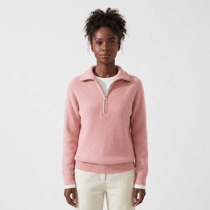 Windrift – Wool Half-Zip Sweater - Hilltop Nord