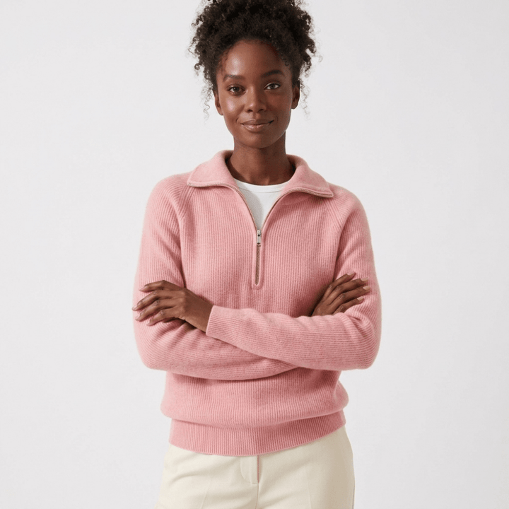 Windrift – Wool Half-Zip Sweater - Hilltop Nord