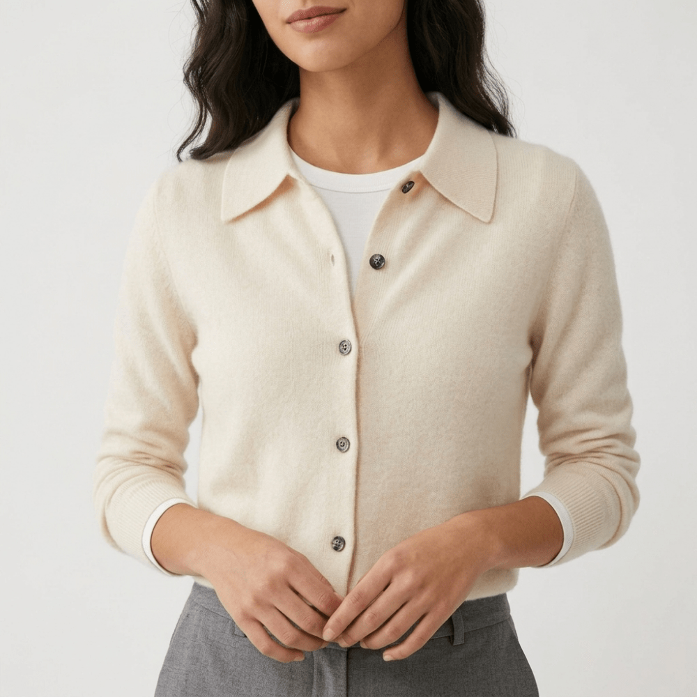Embercliff – Cashmere Wool Cardigan - Hilltop Nord