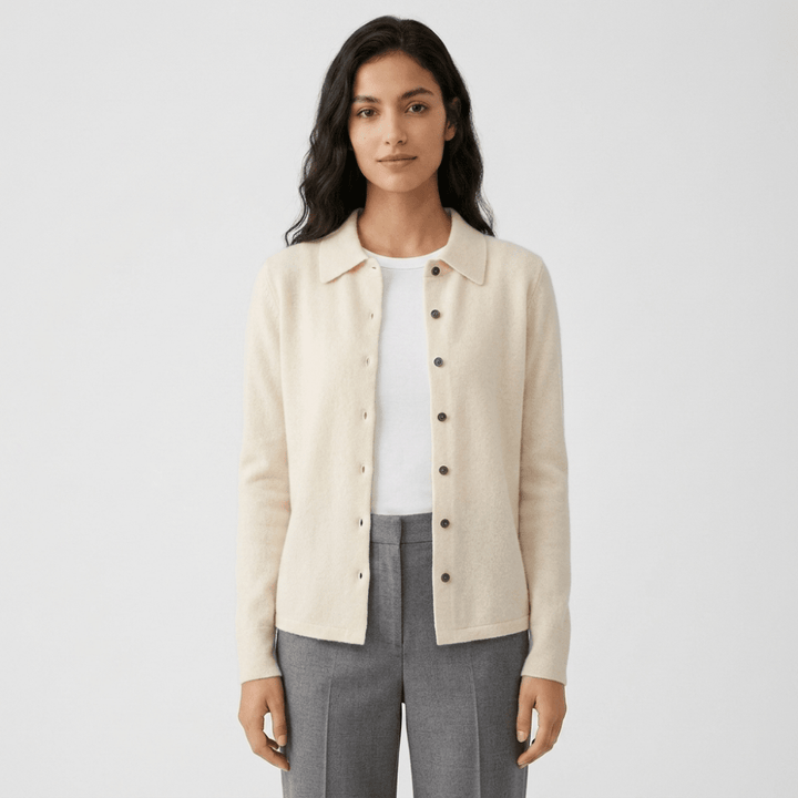 Embercliff – Cashmere Wool Cardigan - Hilltop Nord