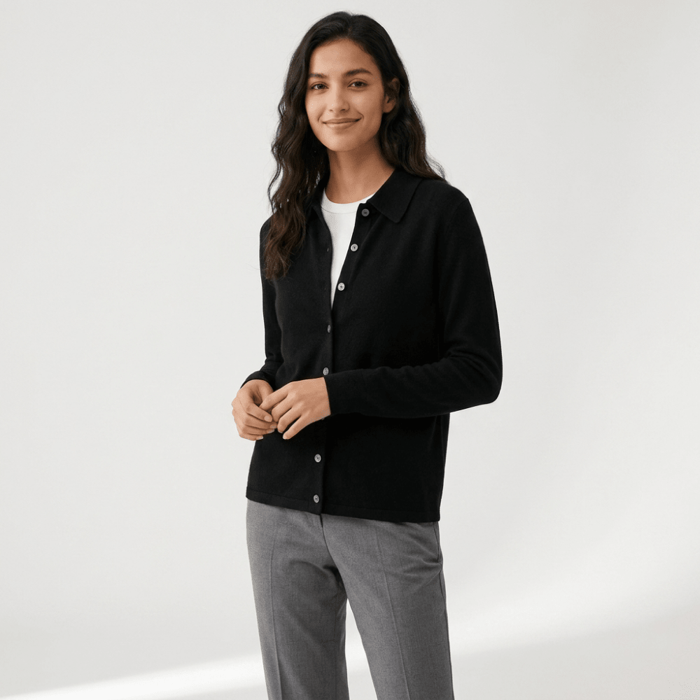 Embercliff – Cashmere Wool Cardigan - Hilltop Nord