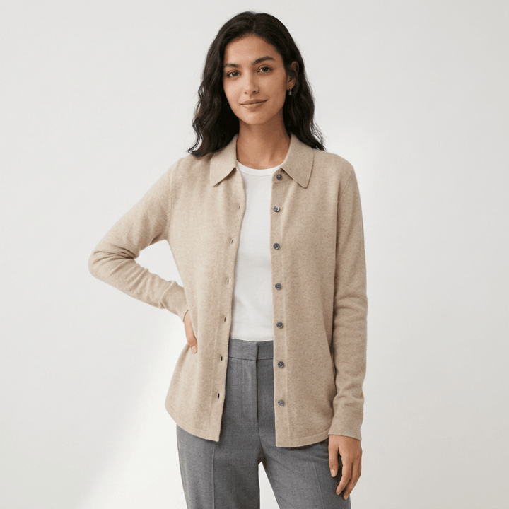 Embercliff – Cashmere Wool Cardigan - Hilltop Nord