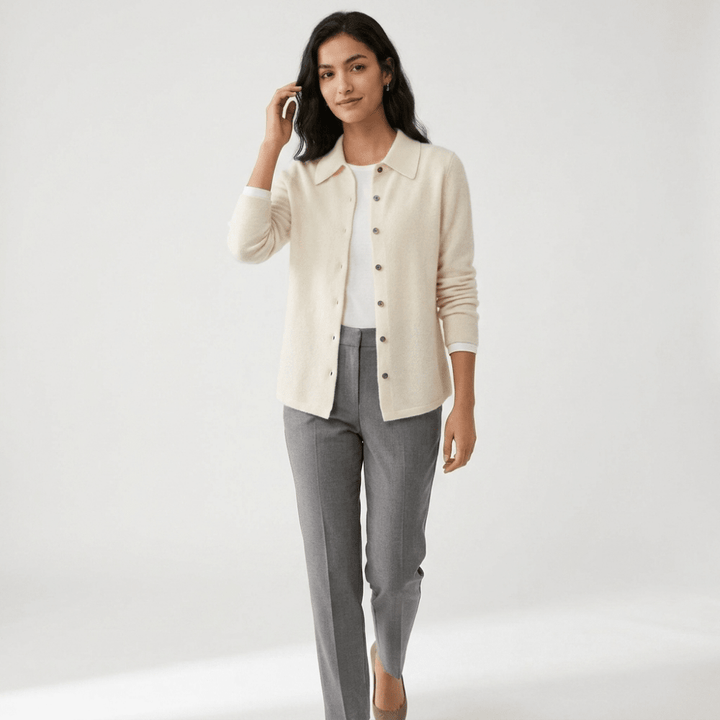Embercliff – Cashmere Wool Cardigan - Hilltop Nord