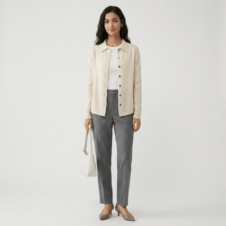 Embercliff – Cashmere Wool Cardigan - Hilltop Nord