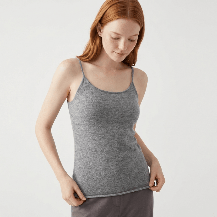 Softveil – Cashmere Wool Camisole - Hilltop Nord