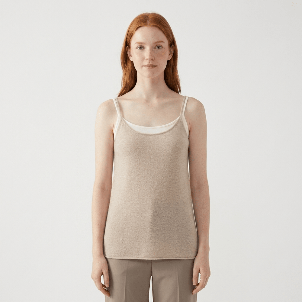 Softveil – Cashmere Wool Camisole - Hilltop Nord