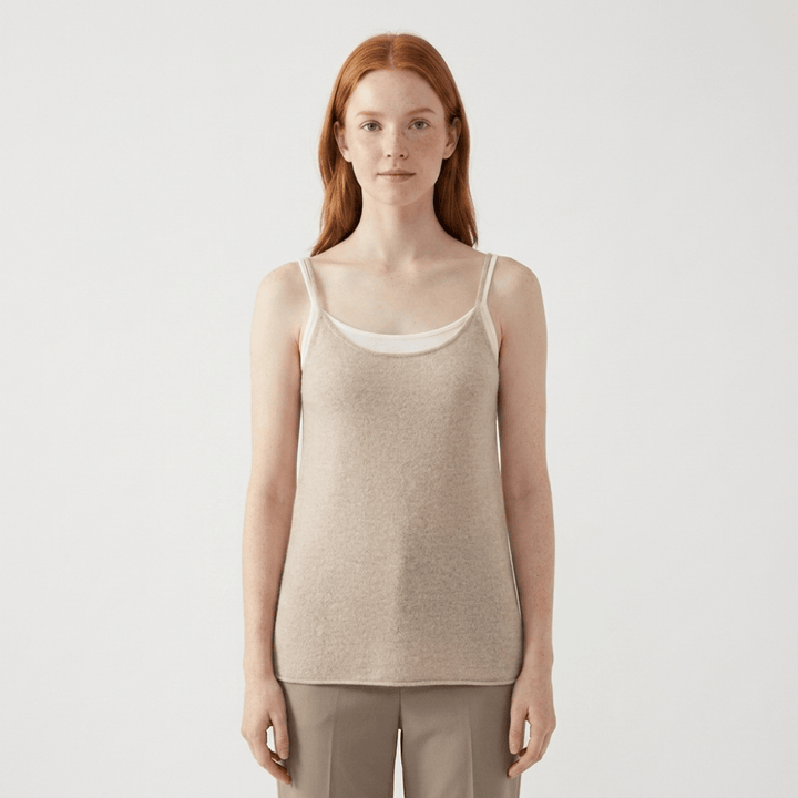Softveil – Cashmere Wool Camisole - Hilltop Nord