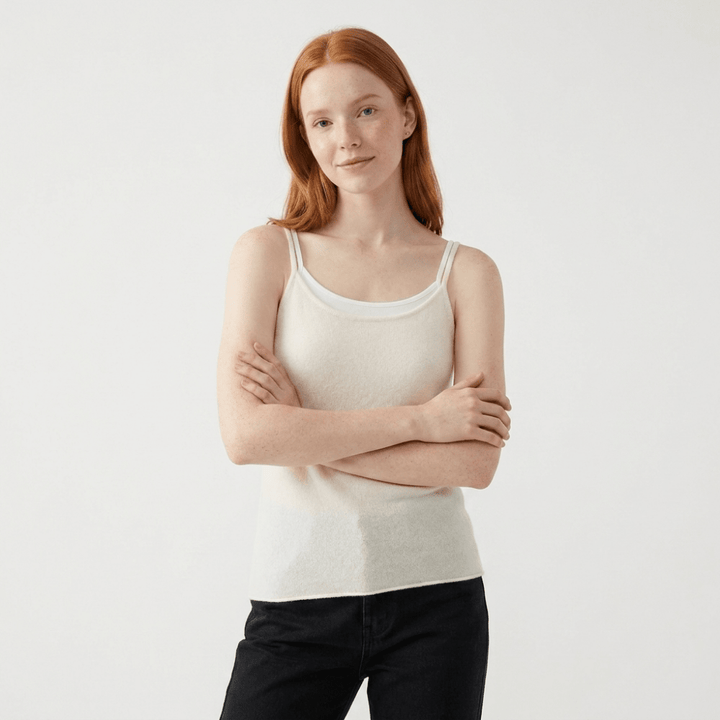 Softveil – Cashmere Wool Camisole - Hilltop Nord