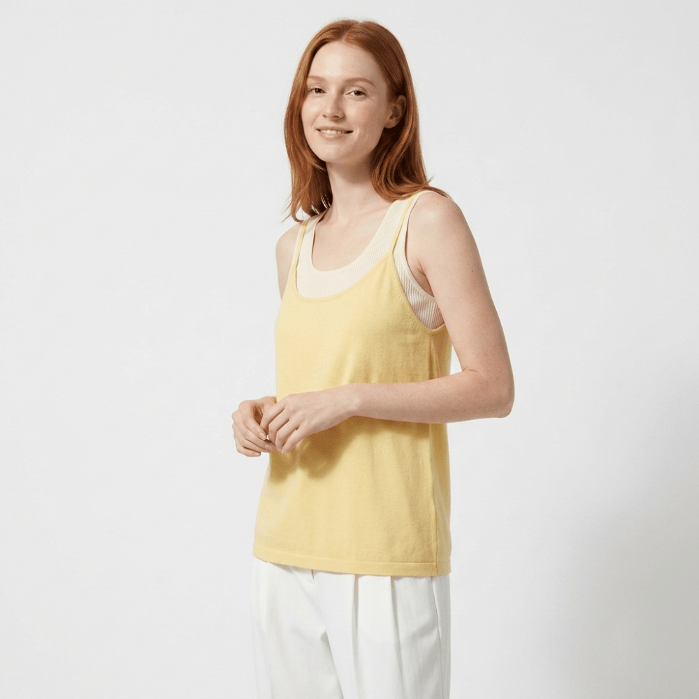 Softveil – Cashmere Wool Camisole - Hilltop Nord