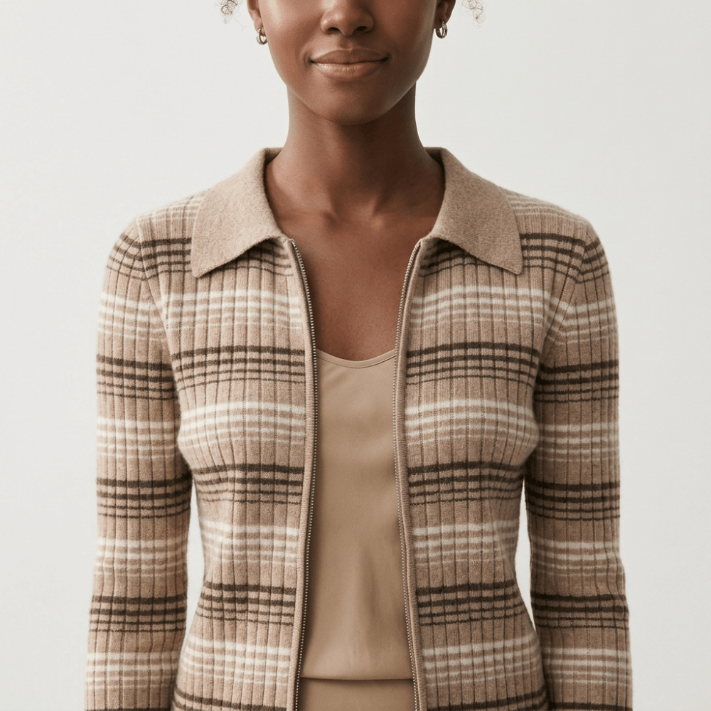 Hearthline – Cashmere Wool Cardigan - Hilltop Nord