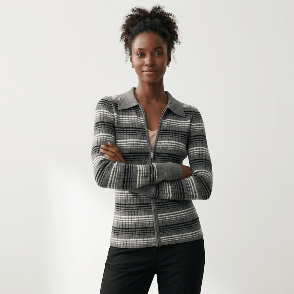 Hearthline – Cashmere Wool Cardigan - Hilltop Nord