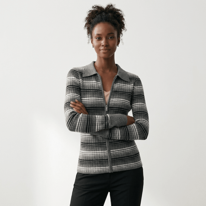 Hearthline – Cashmere Wool Cardigan - Hilltop Nord