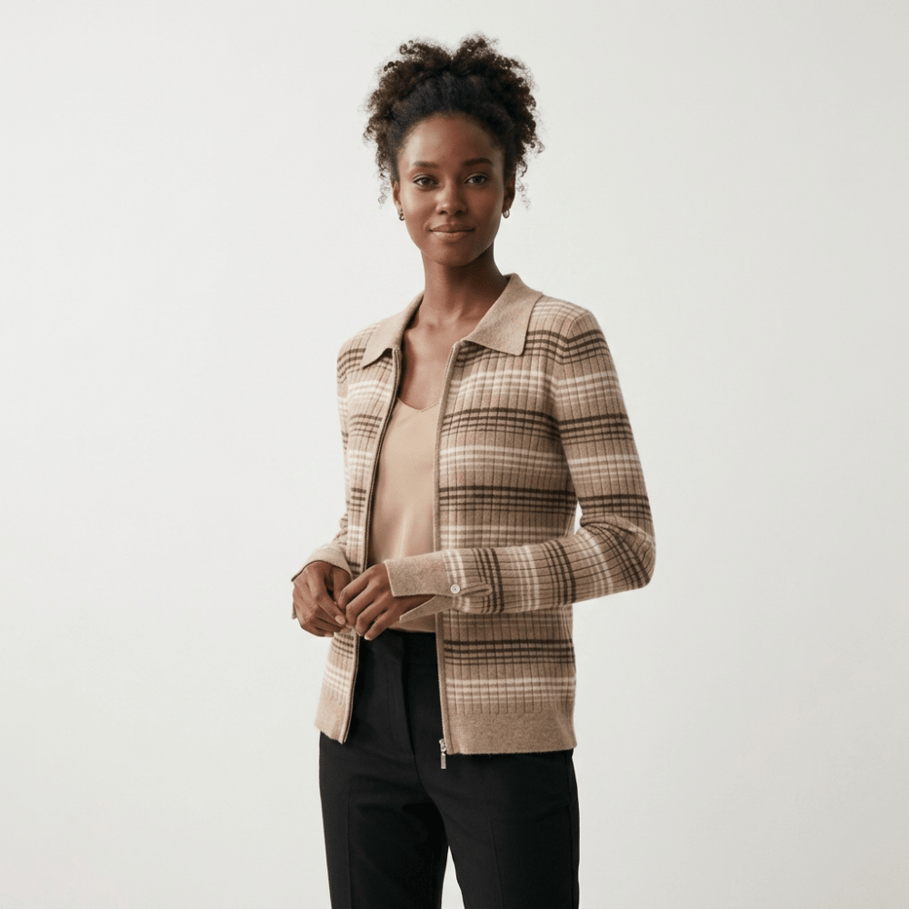Hearthline – Cashmere Wool Cardigan - Hilltop Nord