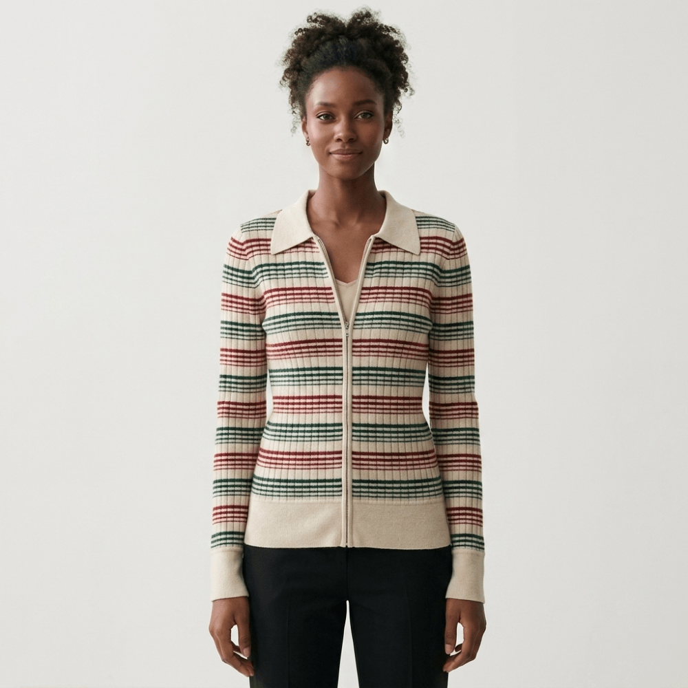 Hearthline – Cashmere Wool Cardigan - Hilltop Nord
