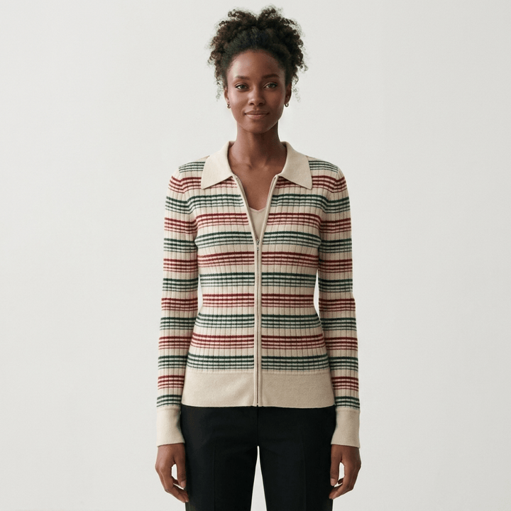 Hearthline – Cashmere Wool Cardigan - Hilltop Nord