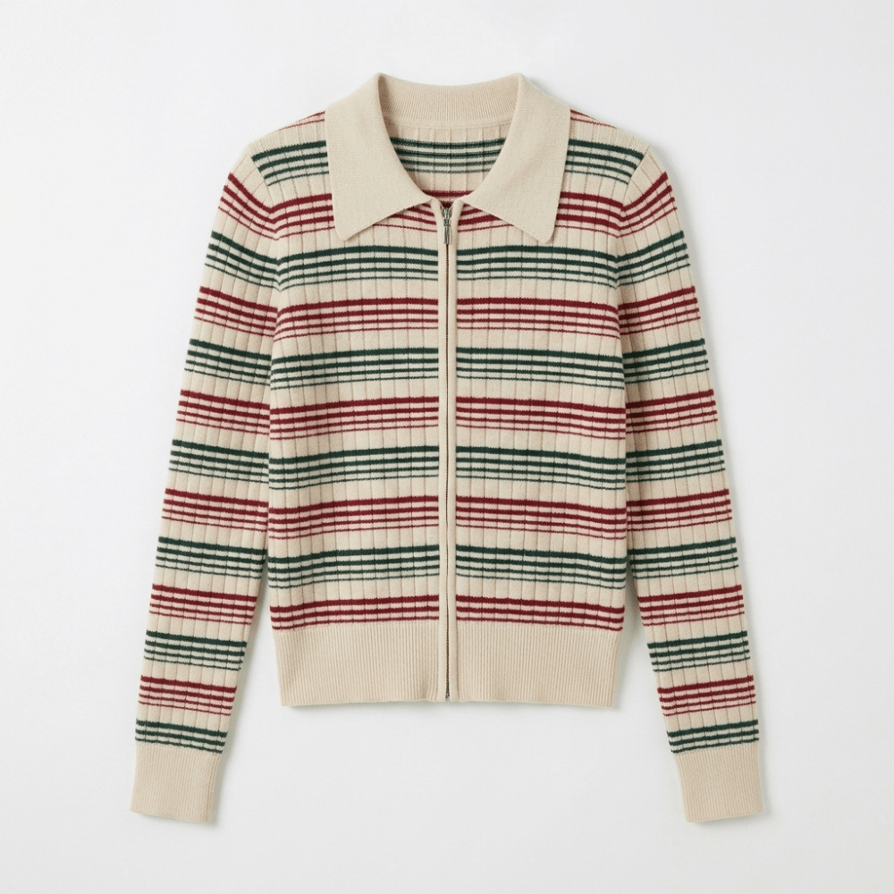 Hearthline – Cashmere Wool Cardigan - Hilltop Nord