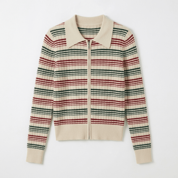 Hearthline – Cashmere Wool Cardigan - Hilltop Nord