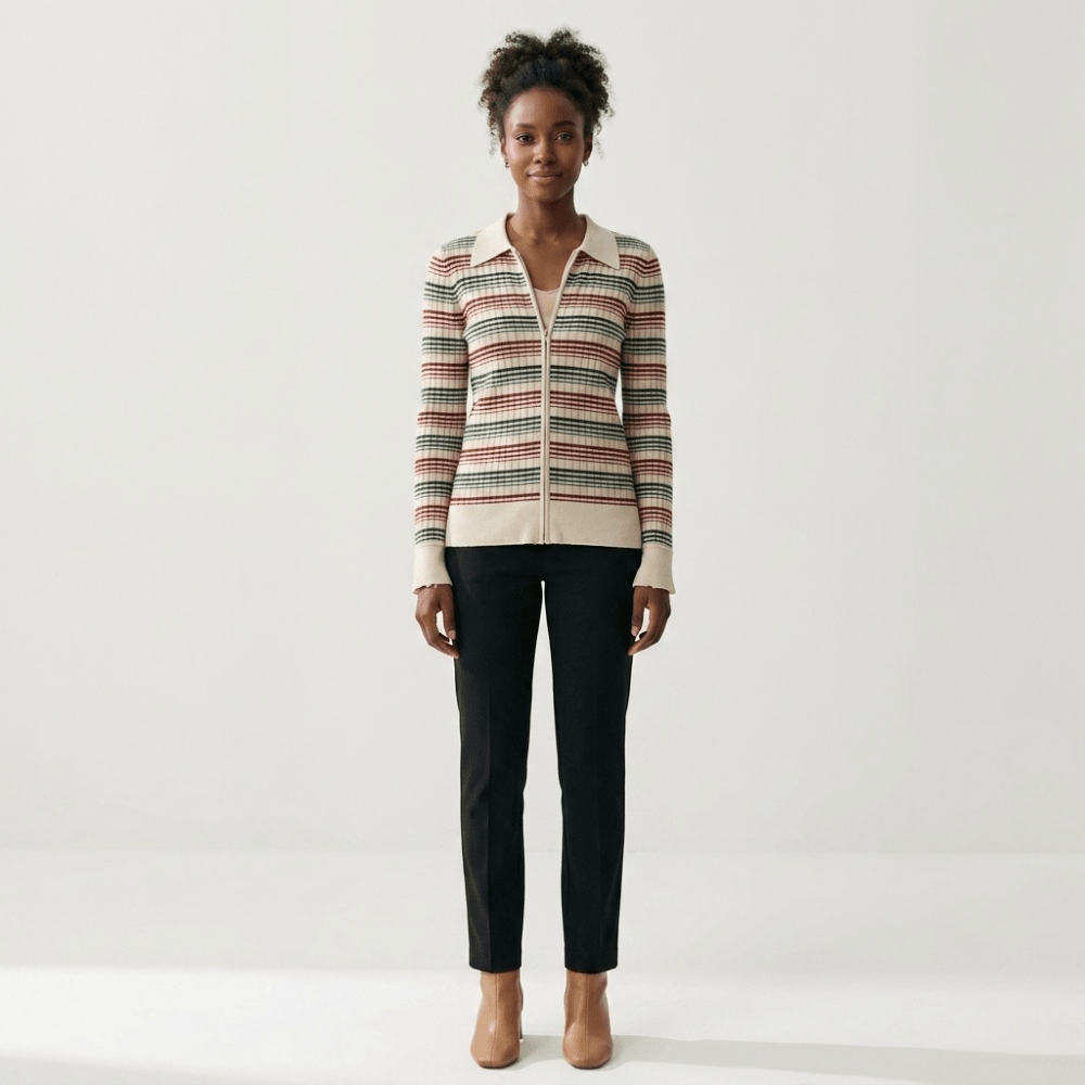 Hearthline – Cashmere Wool Cardigan - Hilltop Nord
