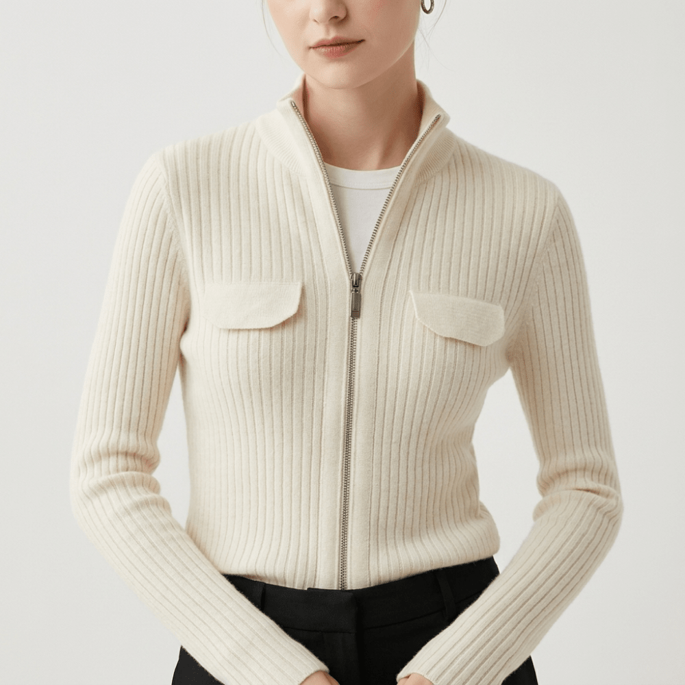Calista – Cashmere Wool Cardigan - Hilltop Nord