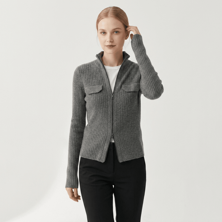 Calista – Cashmere Wool Cardigan - Hilltop Nord