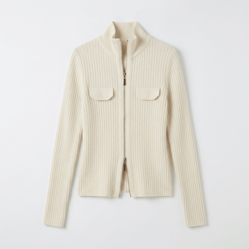 Calista – Cashmere Wool Cardigan - Hilltop Nord
