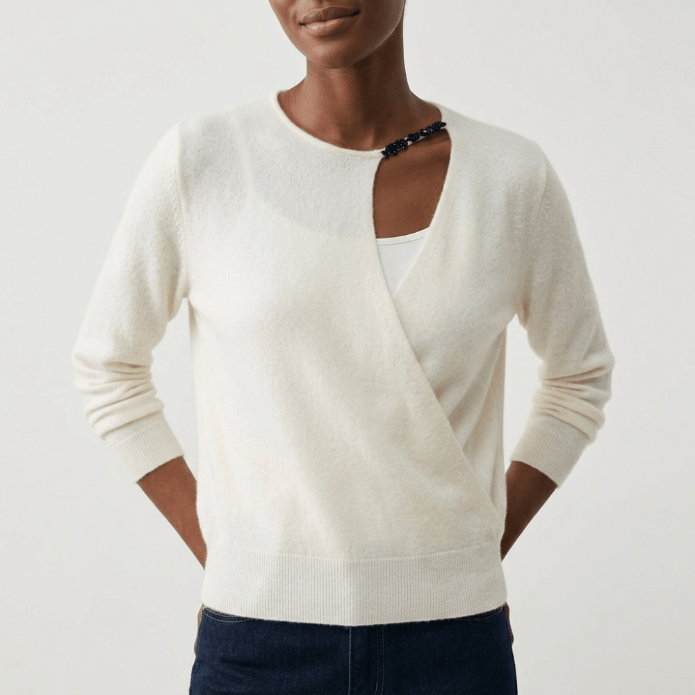 Sylvana – Cashmere Wool Sweater - Hilltop Nord