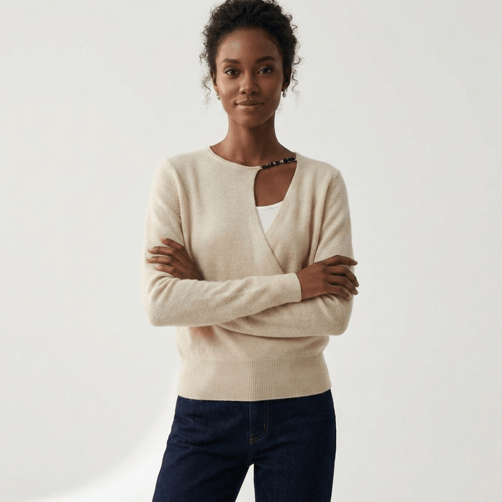 Sylvana – Cashmere Wool Sweater - Hilltop Nord