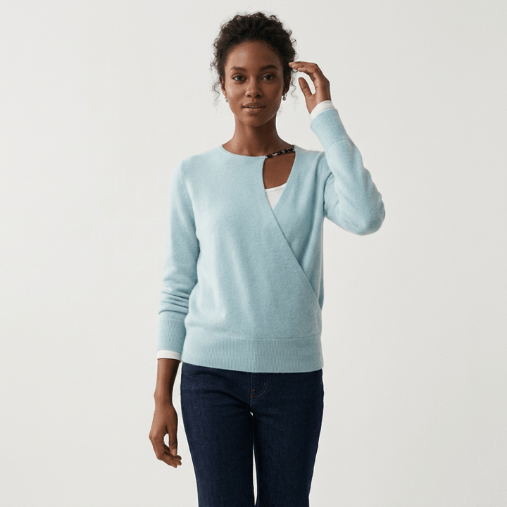 Sylvana – Cashmere Wool Sweater - Hilltop Nord