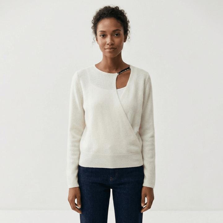 Sylvana – Cashmere Wool Sweater - Hilltop Nord
