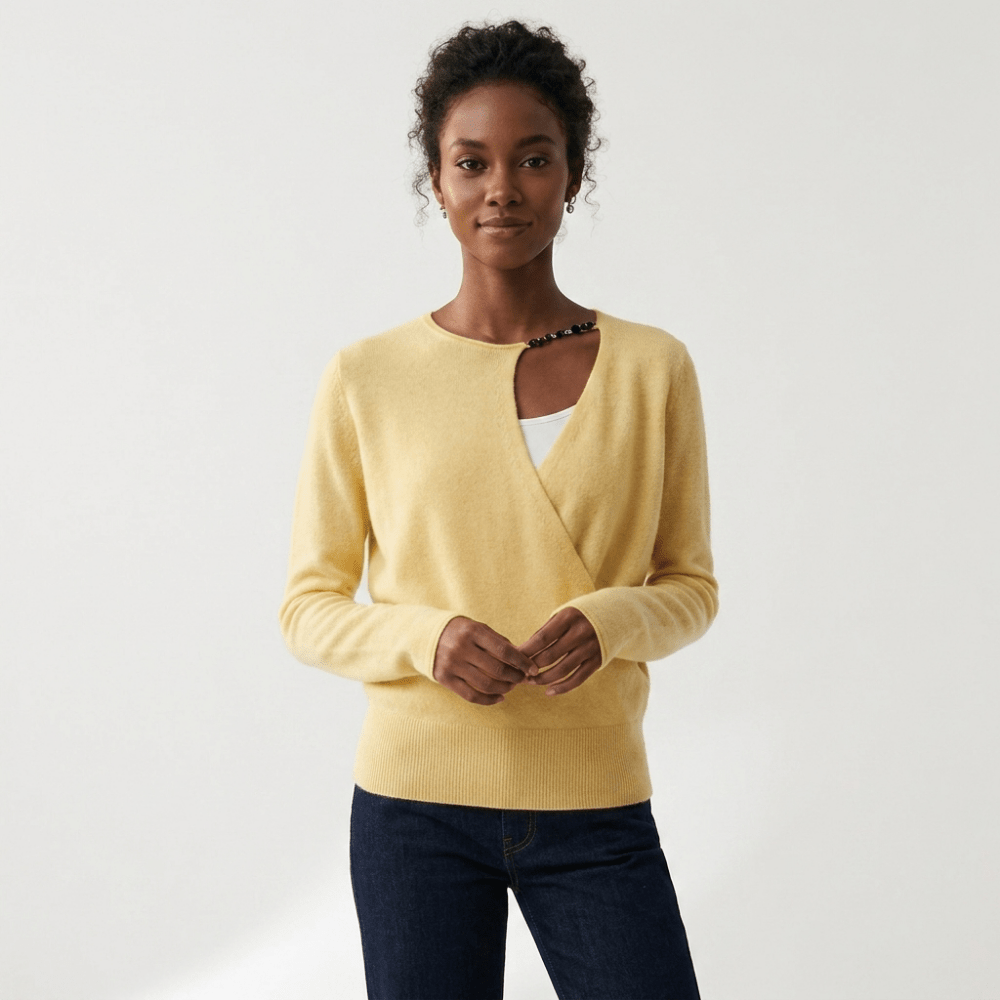 Sylvana – Cashmere Wool Sweater - Hilltop Nord