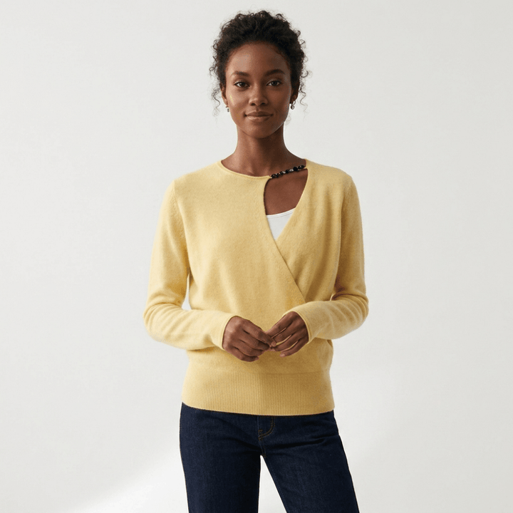 Sylvana – Cashmere Wool Sweater - Hilltop Nord