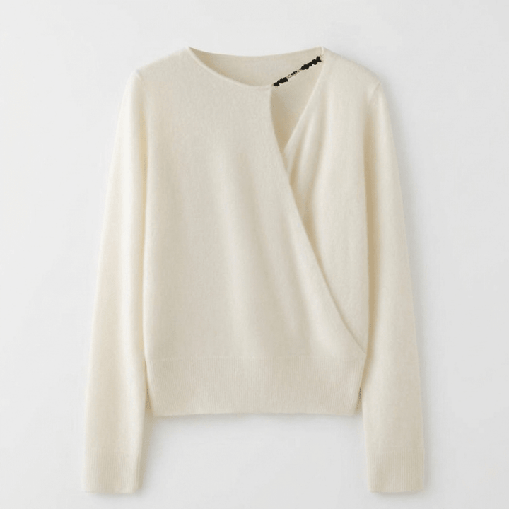 Sylvana – Cashmere Wool Sweater - Hilltop Nord