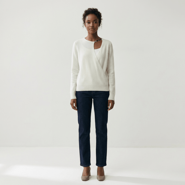 Sylvana – Cashmere Wool Sweater - Hilltop Nord