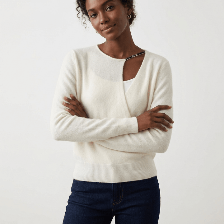 Sylvana – Cashmere Wool Sweater - Hilltop Nord
