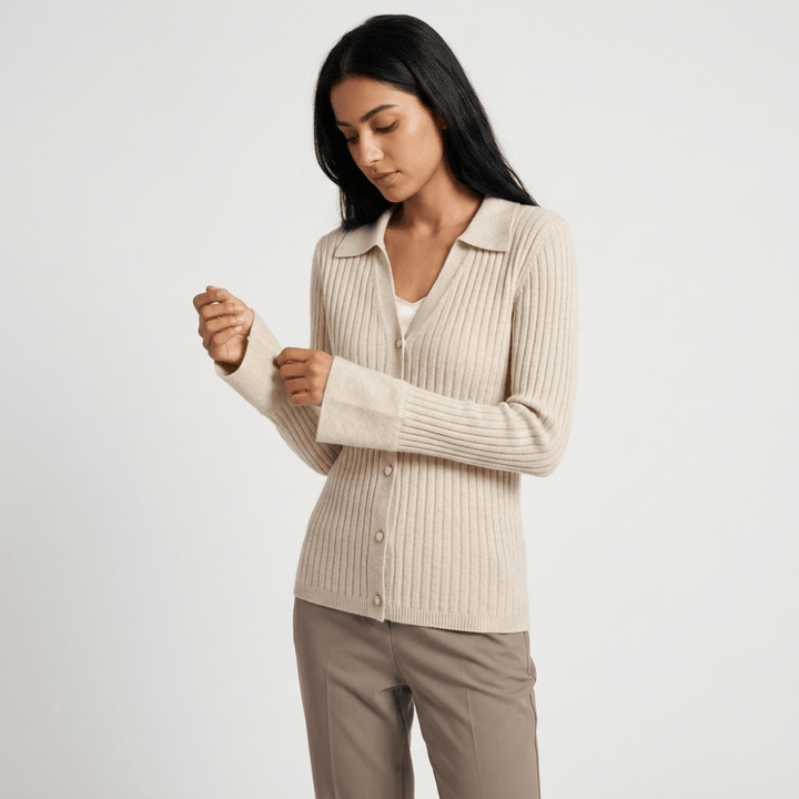 Emberhollow – Cashmere Wool Cardigan - Hilltop Nord
