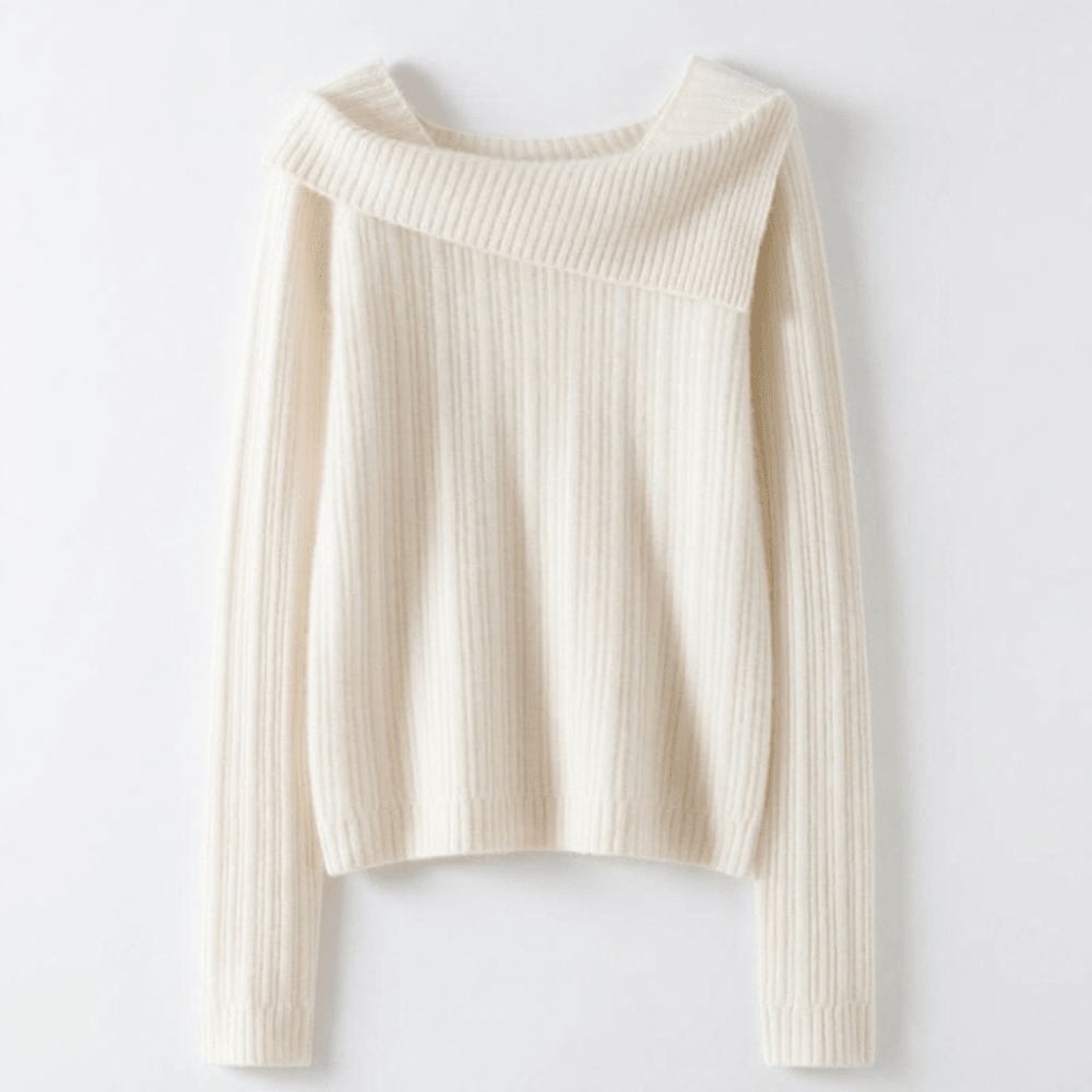 Thalia – Cashmere Wool Sweater - Hilltop Nord