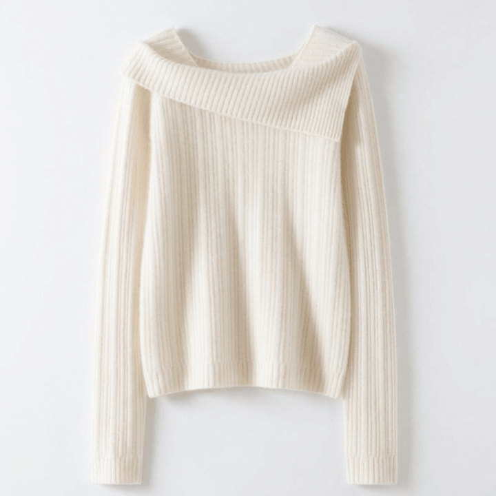 Thalia – Cashmere Wool Sweater - Hilltop Nord