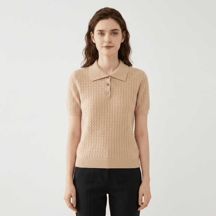 Driftknot – Cashmere Wool Polo - Hilltop Nord