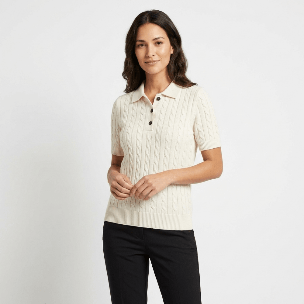 Driftknot – Cashmere Wool Polo - Hilltop Nord