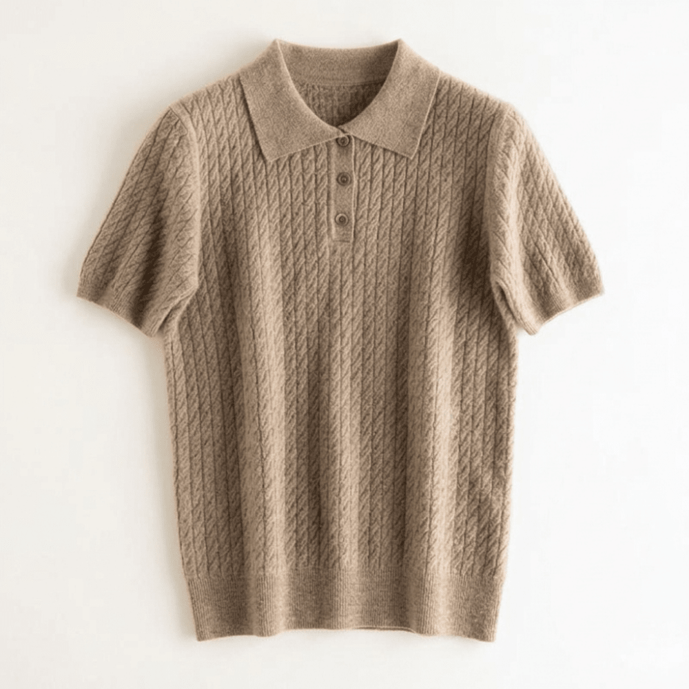 Driftknot – Cashmere Wool Polo - Hilltop Nord