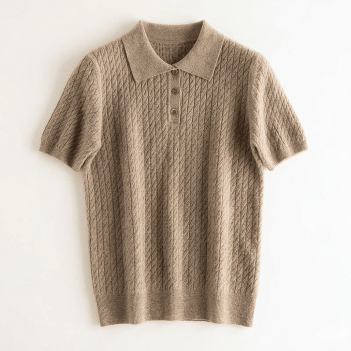 Driftknot – Cashmere Wool Polo - Hilltop Nord