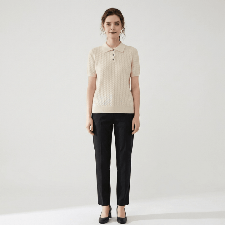 Driftknot – Cashmere Wool Polo - Hilltop Nord