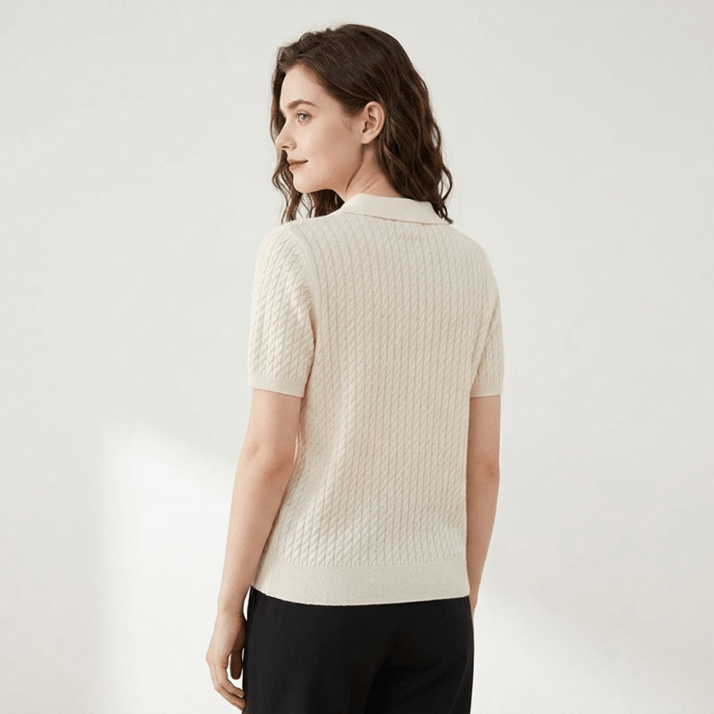 Driftknot – Cashmere Wool Polo - Hilltop Nord